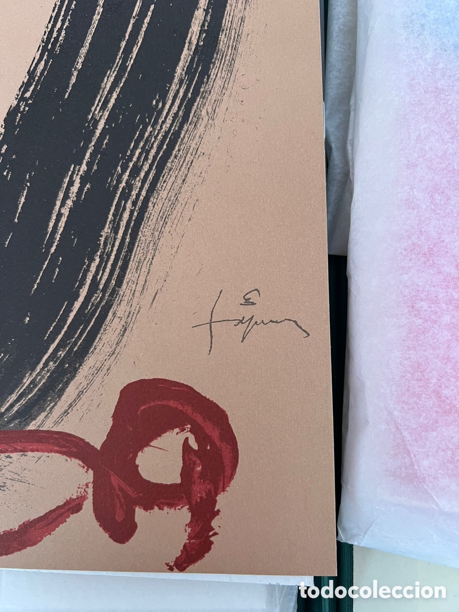 Arte: Antoni Tapies litograf&iacute;a - Foto 2