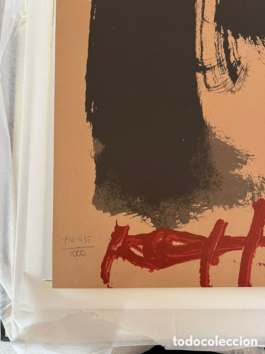 Arte: Antoni Tapies litograf&iacute;a - Foto 3