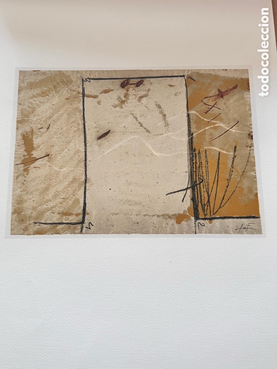 Arte: Antoni Tapies litograf&iacute;a - Foto 1