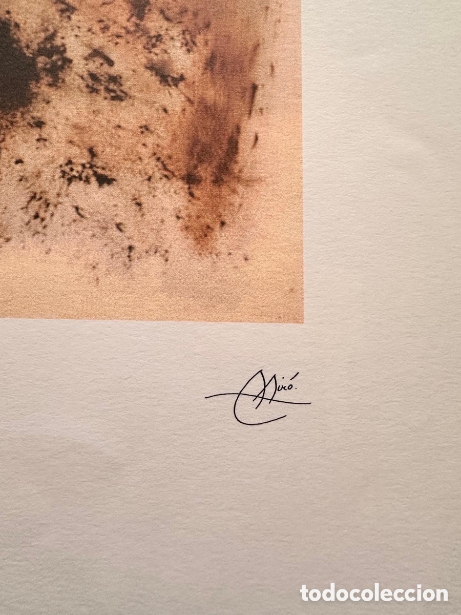 Arte: Joan Miro litograf&iacute;a - Foto 2