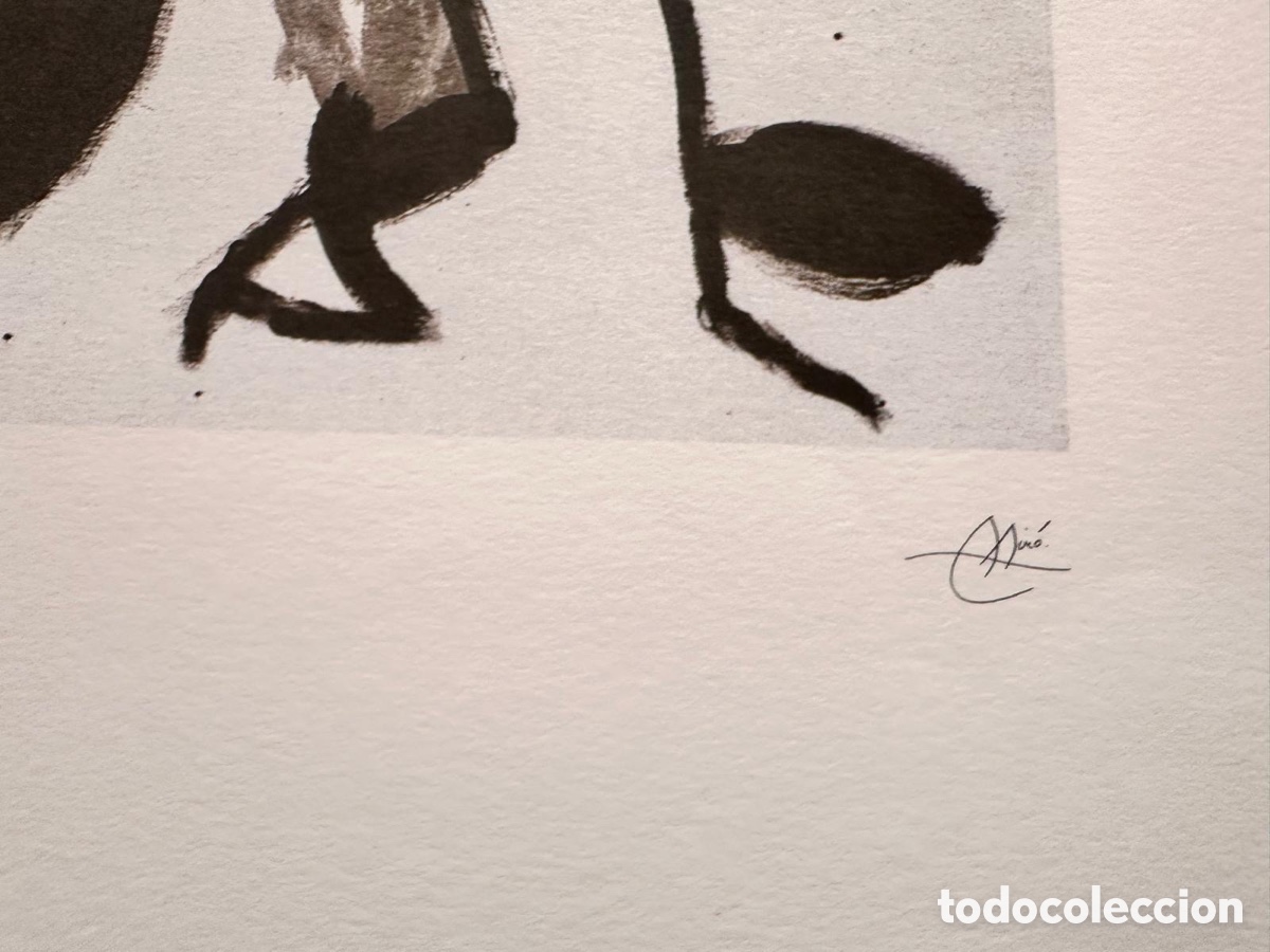 Arte: Joan Miro litograf&iacute;a - Foto 2