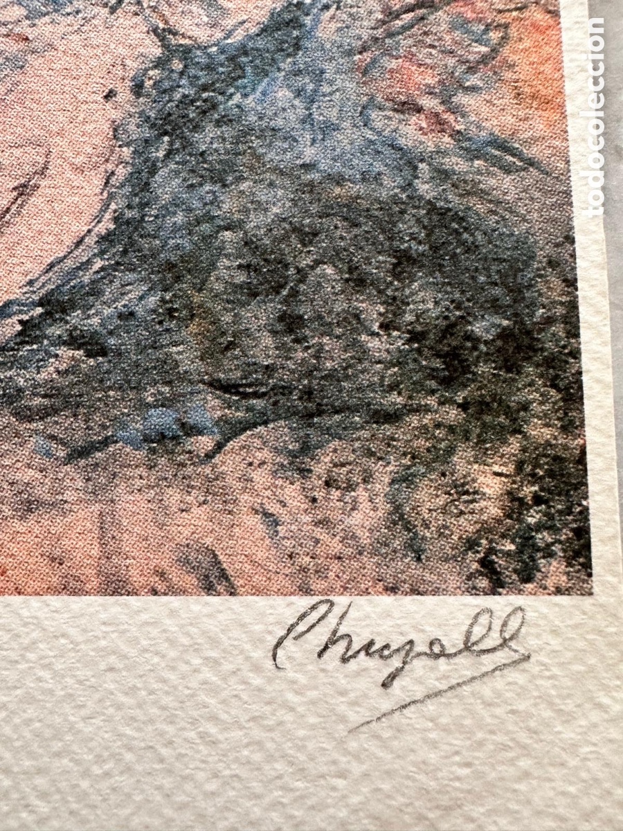 Arte: Marc Chagall litograf&iacute;a - Foto 2