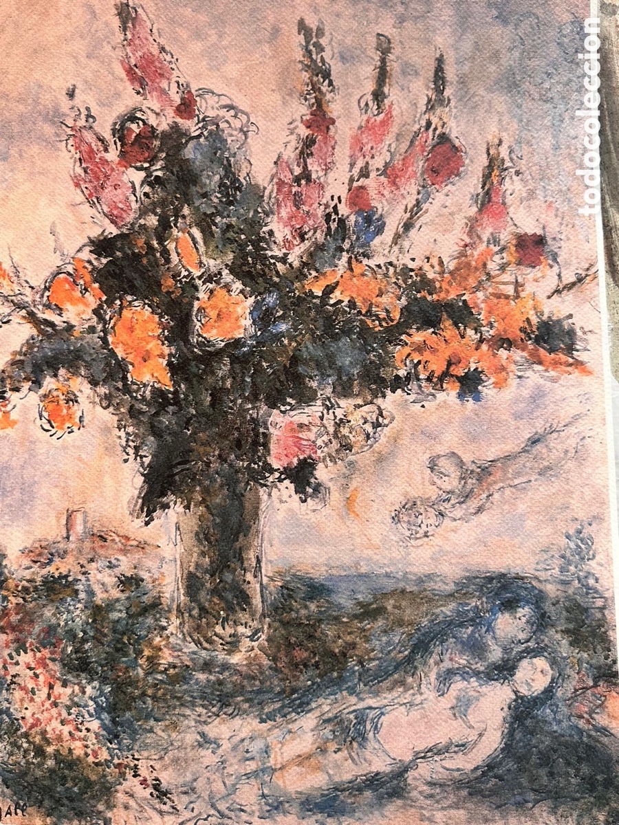 Arte: Marc Chagall litograf&iacute;a - Foto 1
