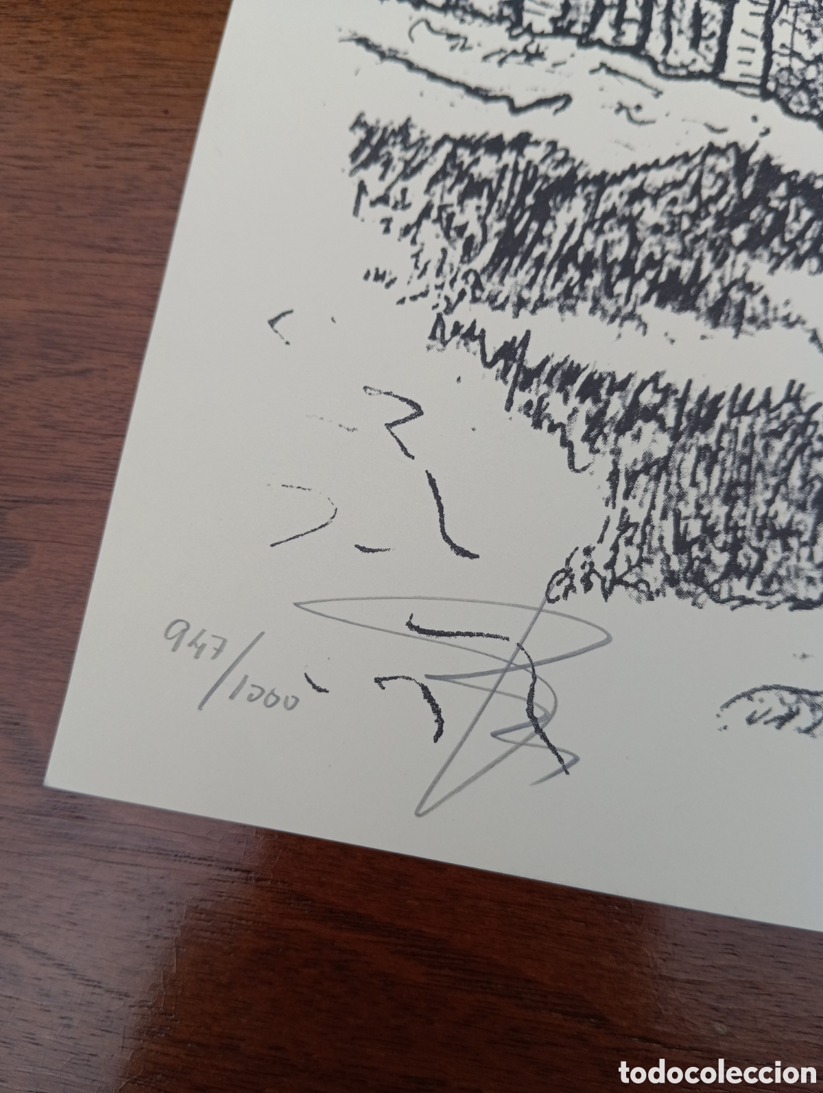 Arte: LITOGRAF&Iacute;A NUMERADA S. MIGUEL DE LILLO. - Foto 2