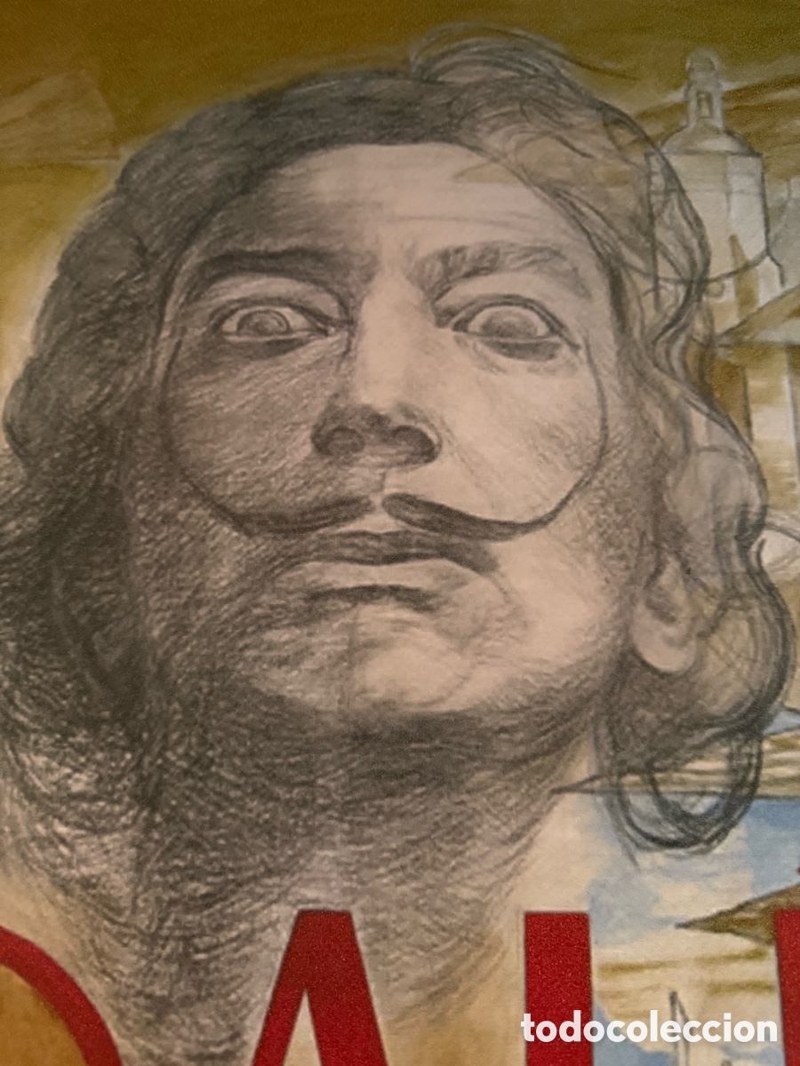 Arte: Litografia grande Salvador Dal&iacute; de Rollan