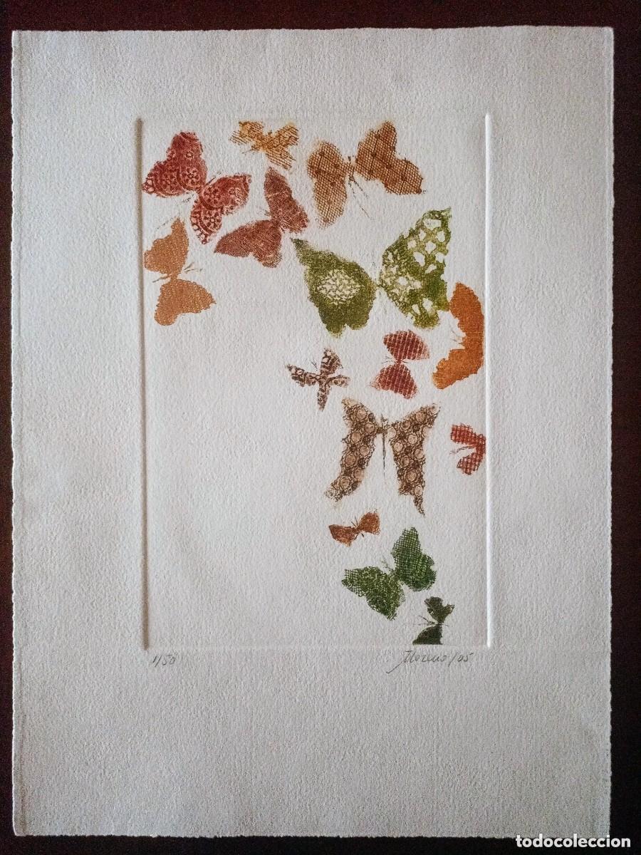 Arte: Litograf&iacute;a firmada Moreno - Foto 1
