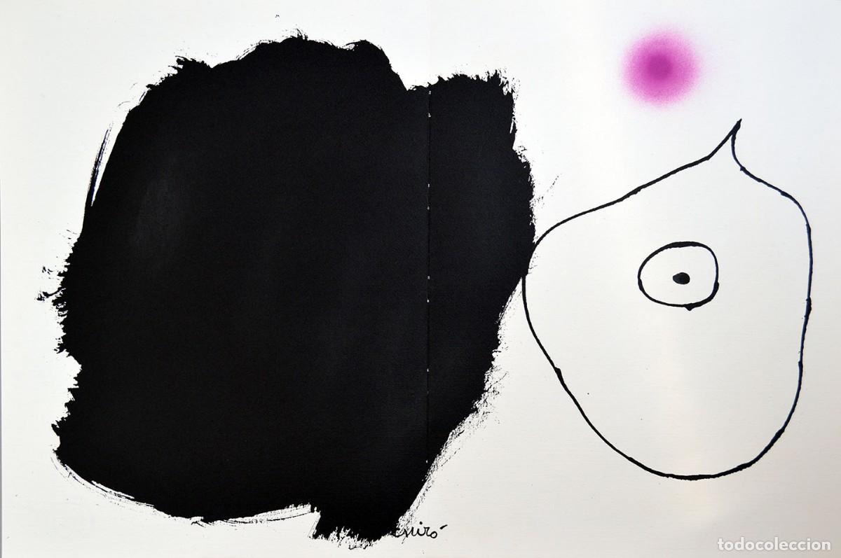 Arte: JOAN MIR&Oacute; - Homenaje a Joan Prats. - Foto 1