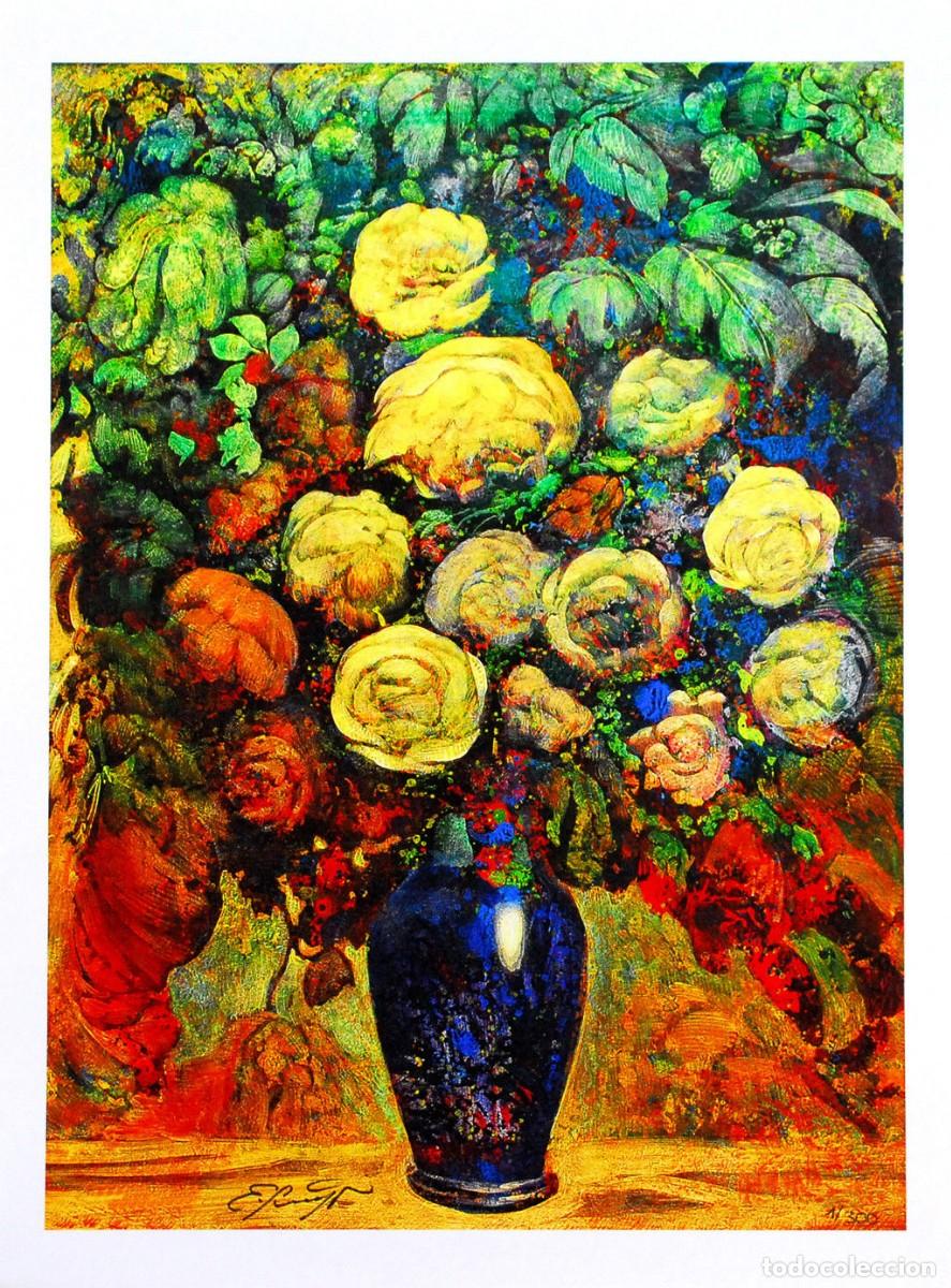 Arte: Ernst Fuchs - Florero - Viena - Foto 1