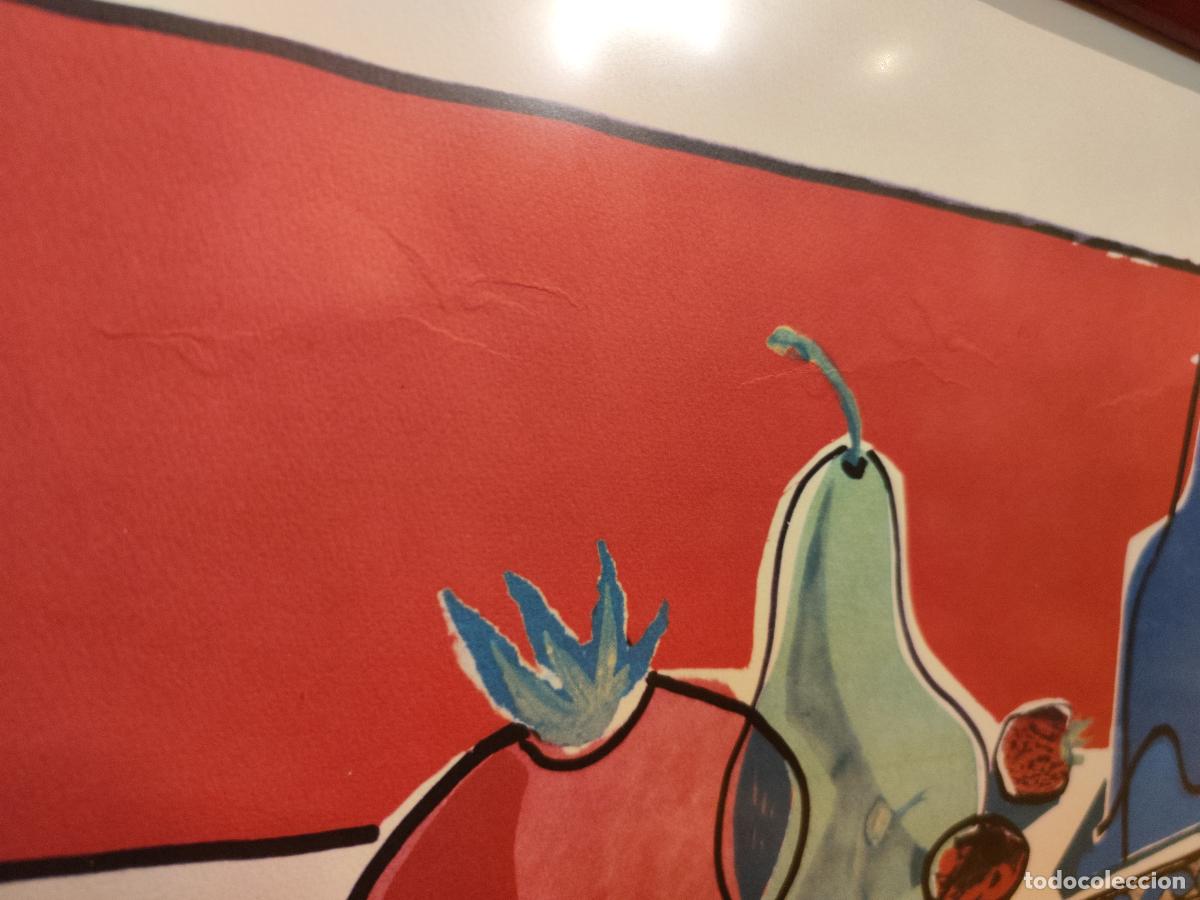 Arte: Litograf&iacute;a Bodeg&oacute;n Cesar Manrique enmarcada - Foto 4
