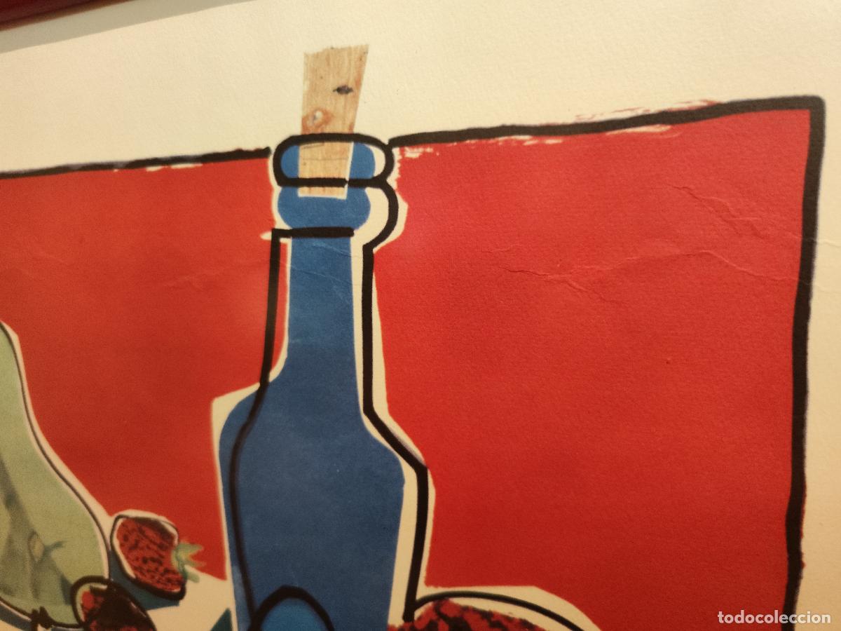 Arte: Litograf&iacute;a Bodeg&oacute;n Cesar Manrique enmarcada - Foto 5