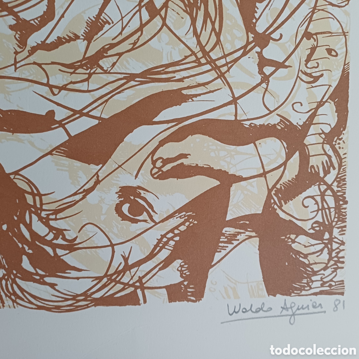 Arte: Waldo Aguiar, grabado (1981) - Foto 4