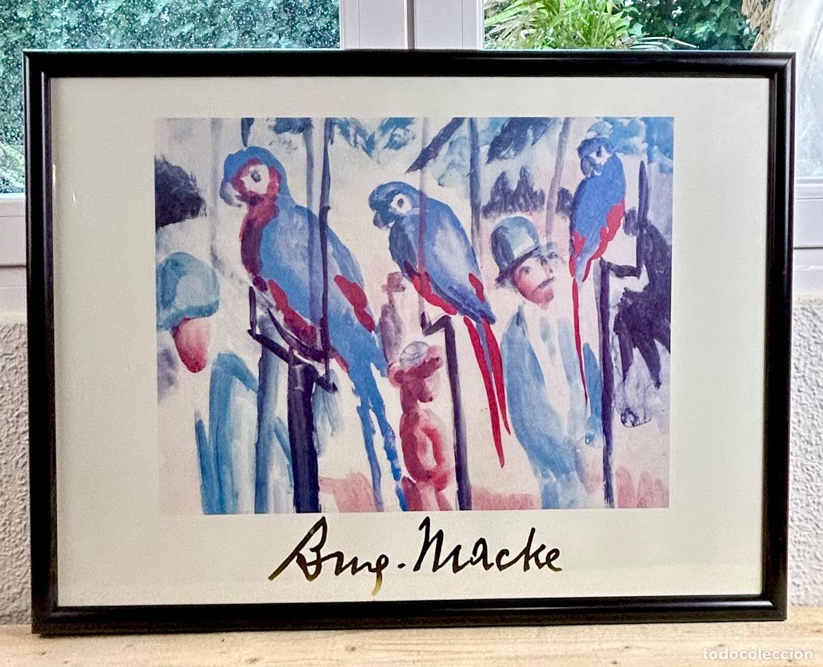 Arte: August Macke, enmarcado. - Foto 1