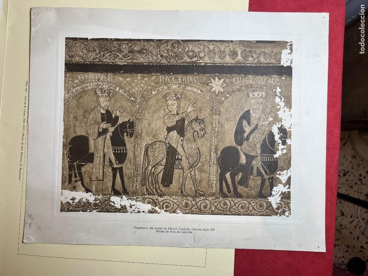Arte: Litograf&iacute;a Frontal de Mosoll s. XII &ndash; Museu d&rsquo;Art de Catalunya, edici&oacute;n Sarri&oacute; Leiza