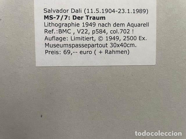 Arte: SALVADOR DALI - El sue&ntilde;o - Foto 3
