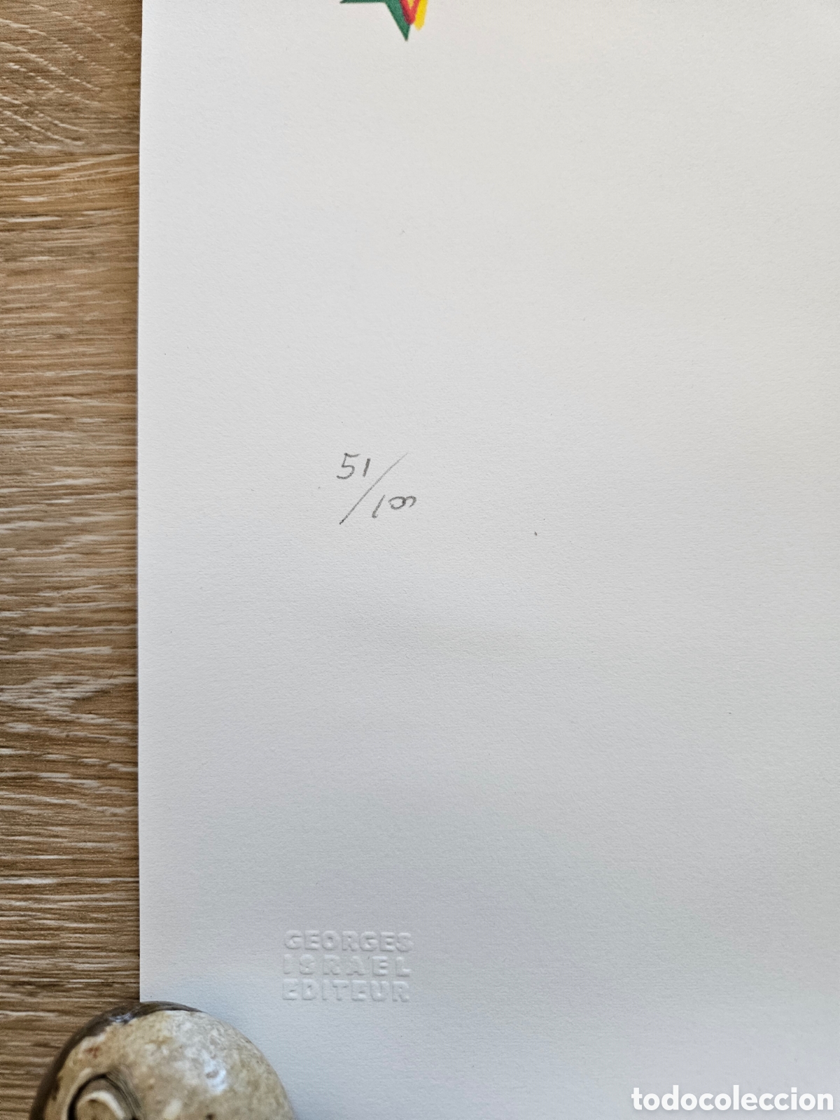 Arte: Litograf&iacute;a Andy Warhol. Paramount. Ed. Limitada 100 ejemplares - Foto 3