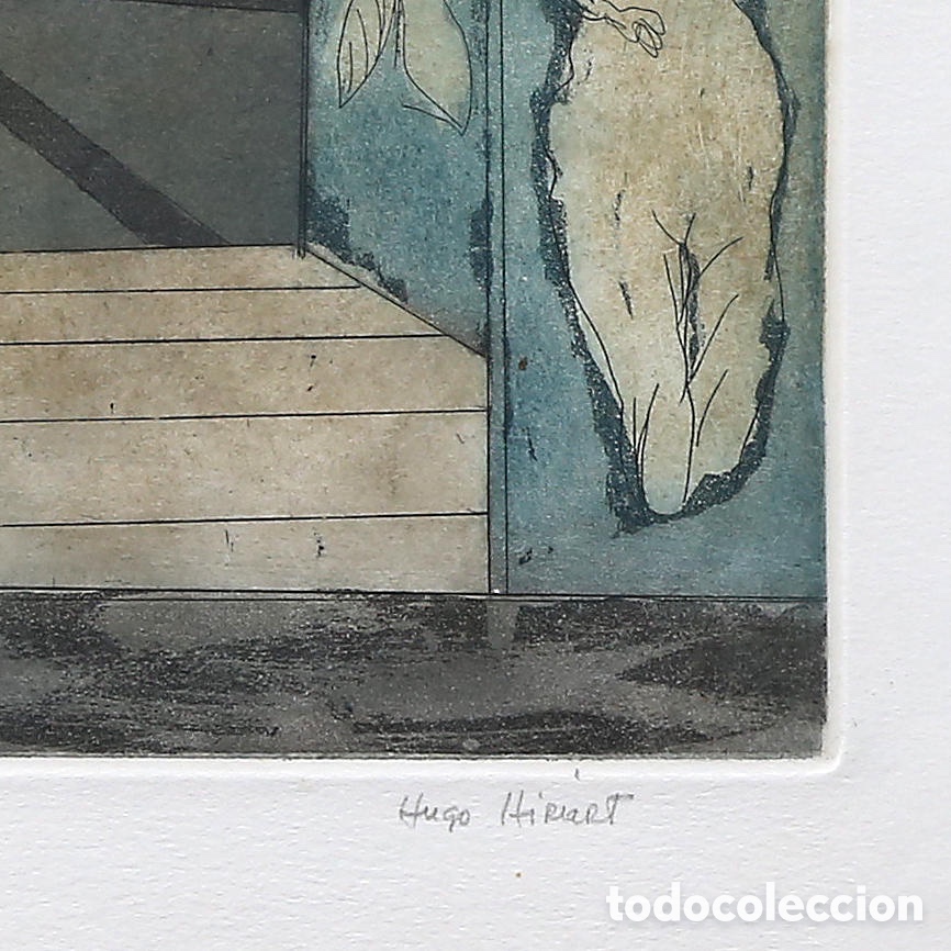 Arte: Litografia Hugo Iriart - Interior - Foto 3