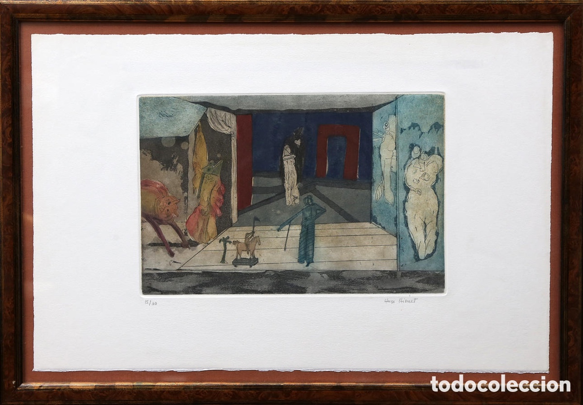 Arte: Litografia Hugo Iriart - Interior - Foto 1