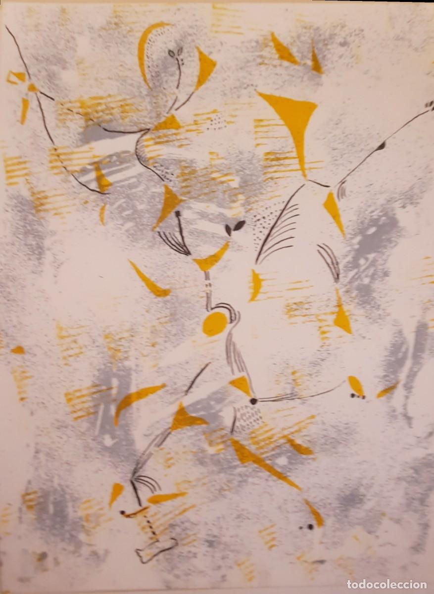 Arte: JULI RAMIS GROG / AMARILLO Litograf&iacute;a - Foto 1