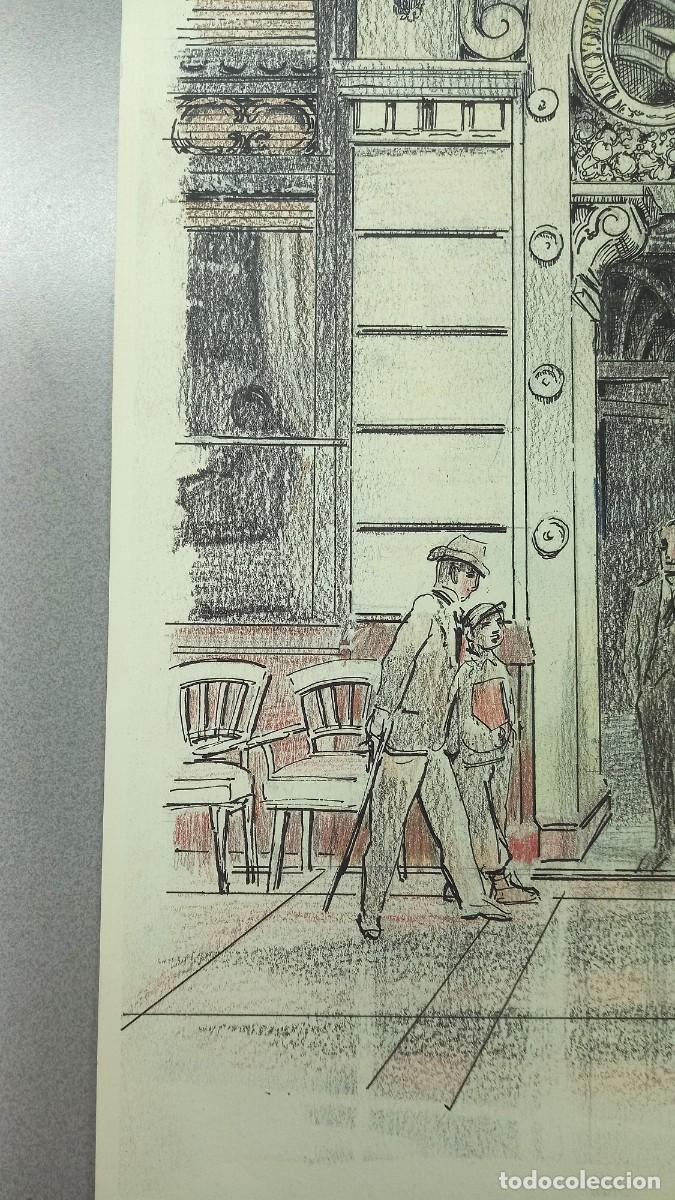 Arte: LITOGRAF&Iacute;A MURCIA- MU&Ntilde;OZ BARBER&Aacute;N - Foto 5