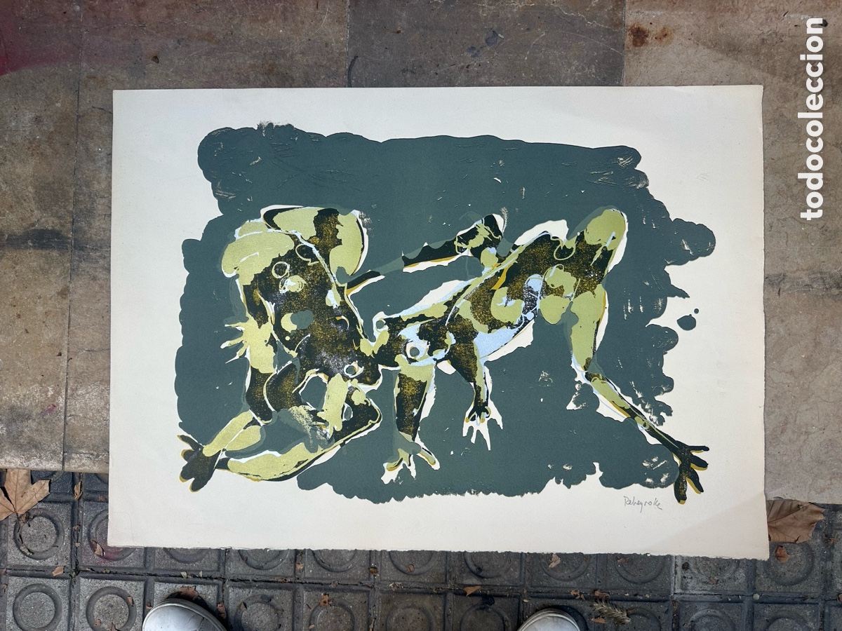 paul rebeyrolle. derrière le miroir. n° 187. 19 - Compra venta en