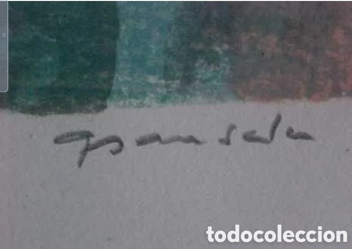 Arte: GRAU SALA. Litograf&iacute;a - Foto 2