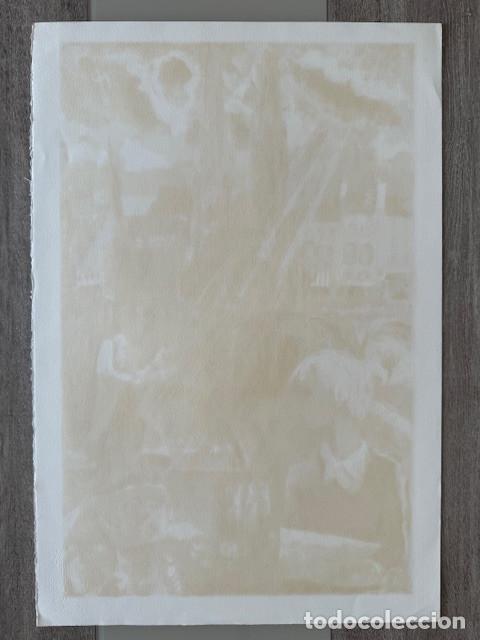 Arte: Lithographie &rdquo;The Bridge&rdquo; de Emil Weddige - Foto 8