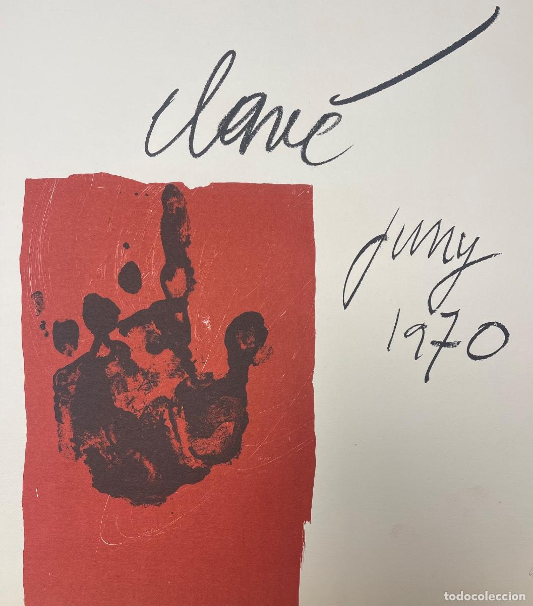 Arte: Antoni Clav&eacute;, Litograf&iacute;a, 1970 - Foto 2