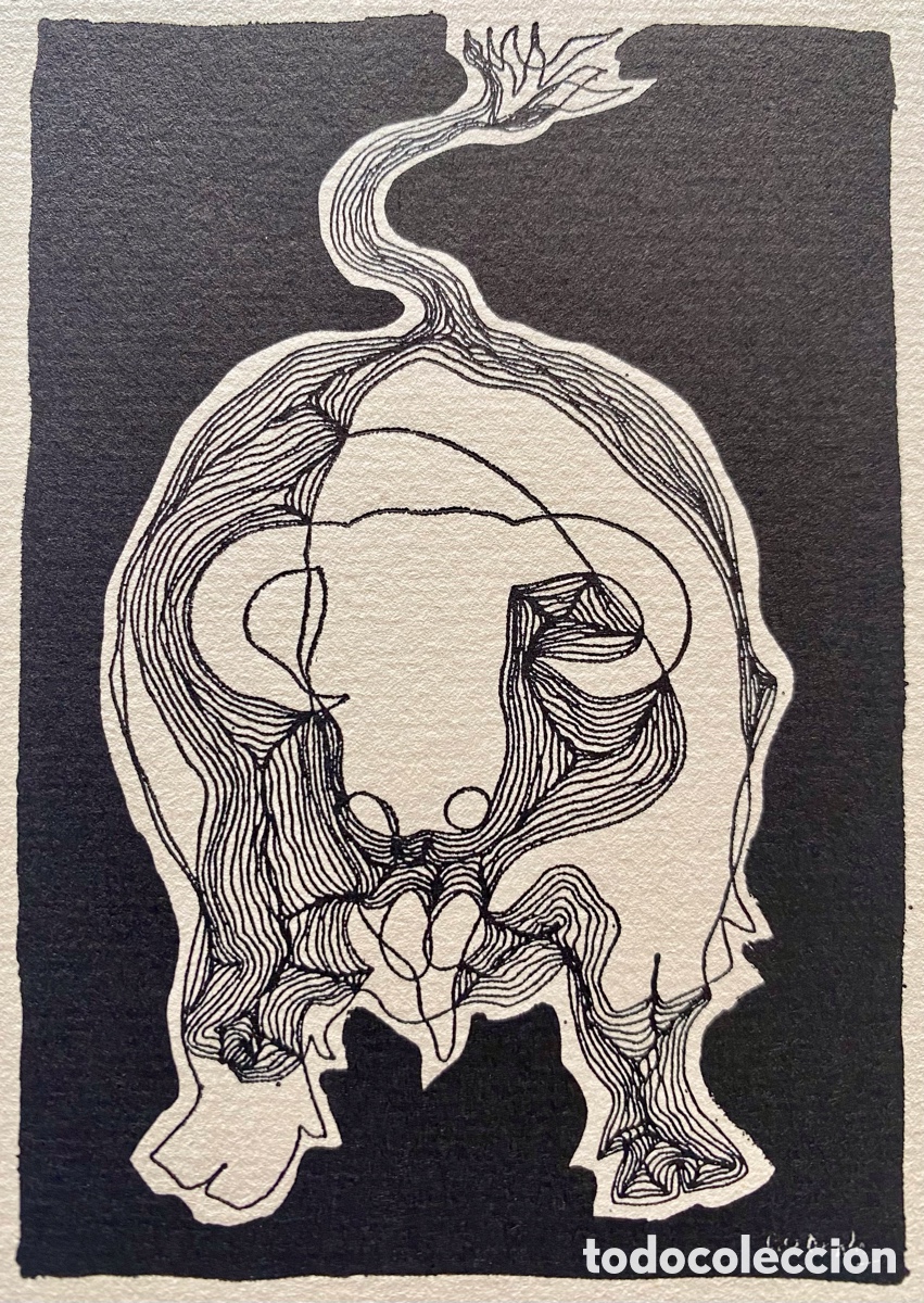 Arte: Litograf&iacute;a Pedro Sobrado el toro - Foto 3