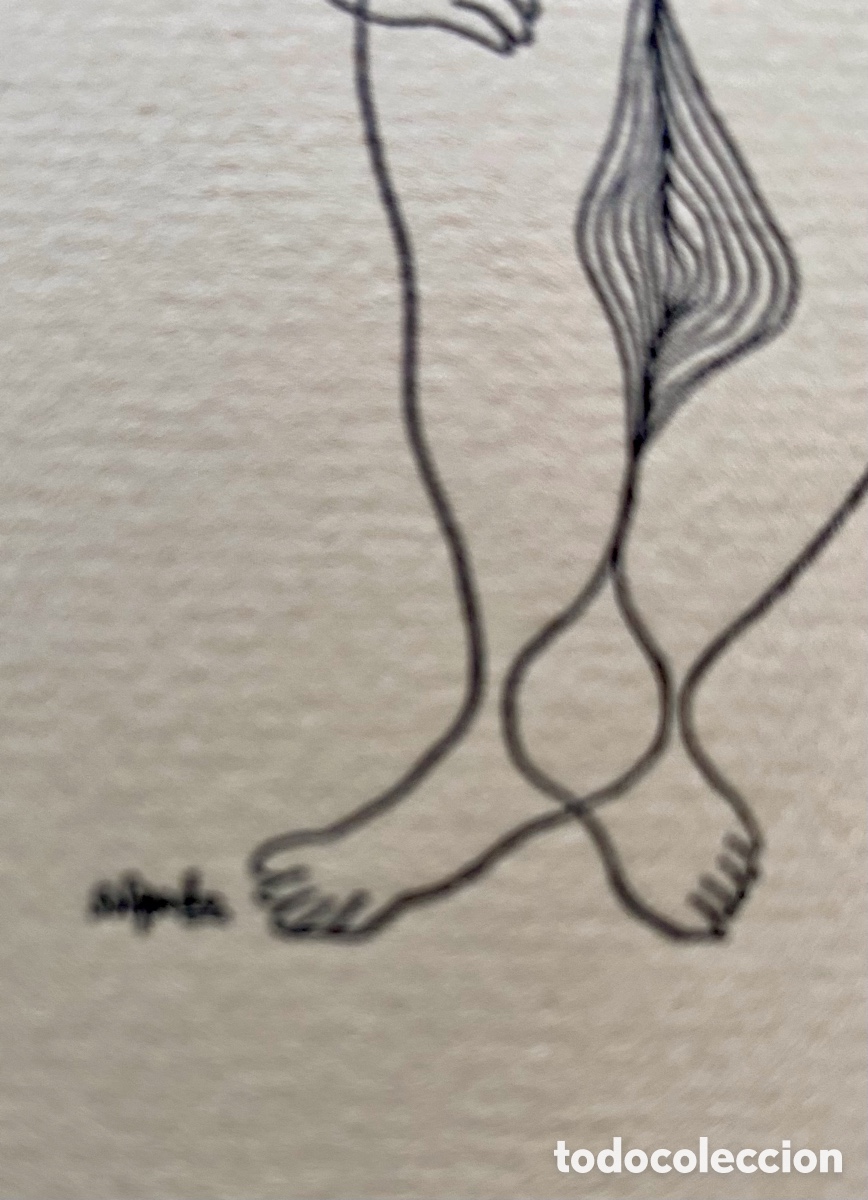 Arte: Litograf&iacute;a Pedro Sobrado pareja - Foto 4