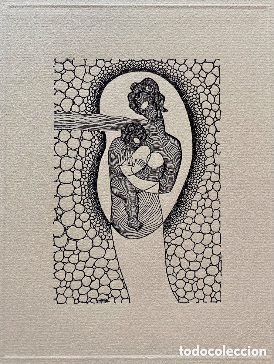 Arte: Litograf&iacute;a Pedro Sobrado Maternidad - Foto 2