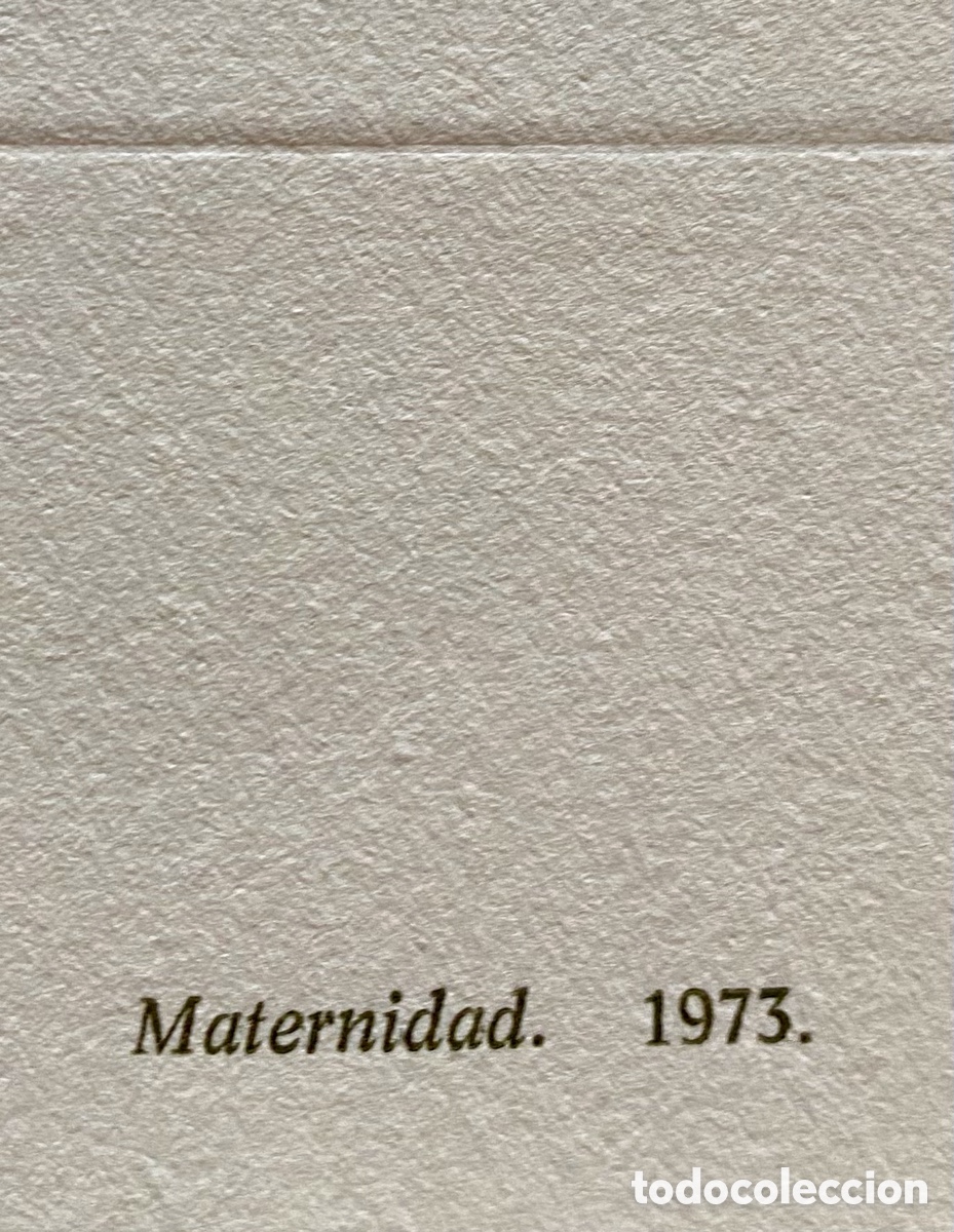 Arte: Litograf&iacute;a Pedro Sobrado Maternidad - Foto 5