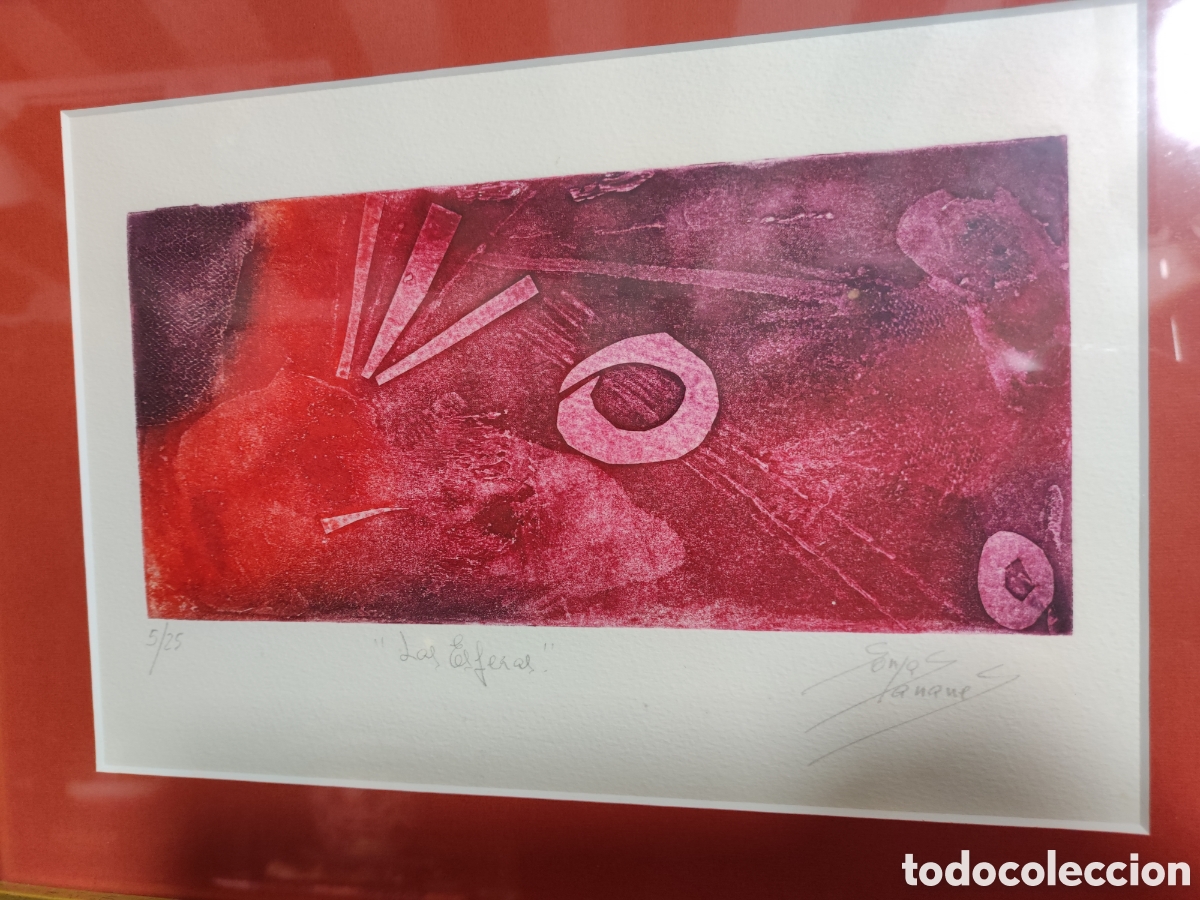 Arte: Litograf&iacute;a numerada y firmada - Foto 2