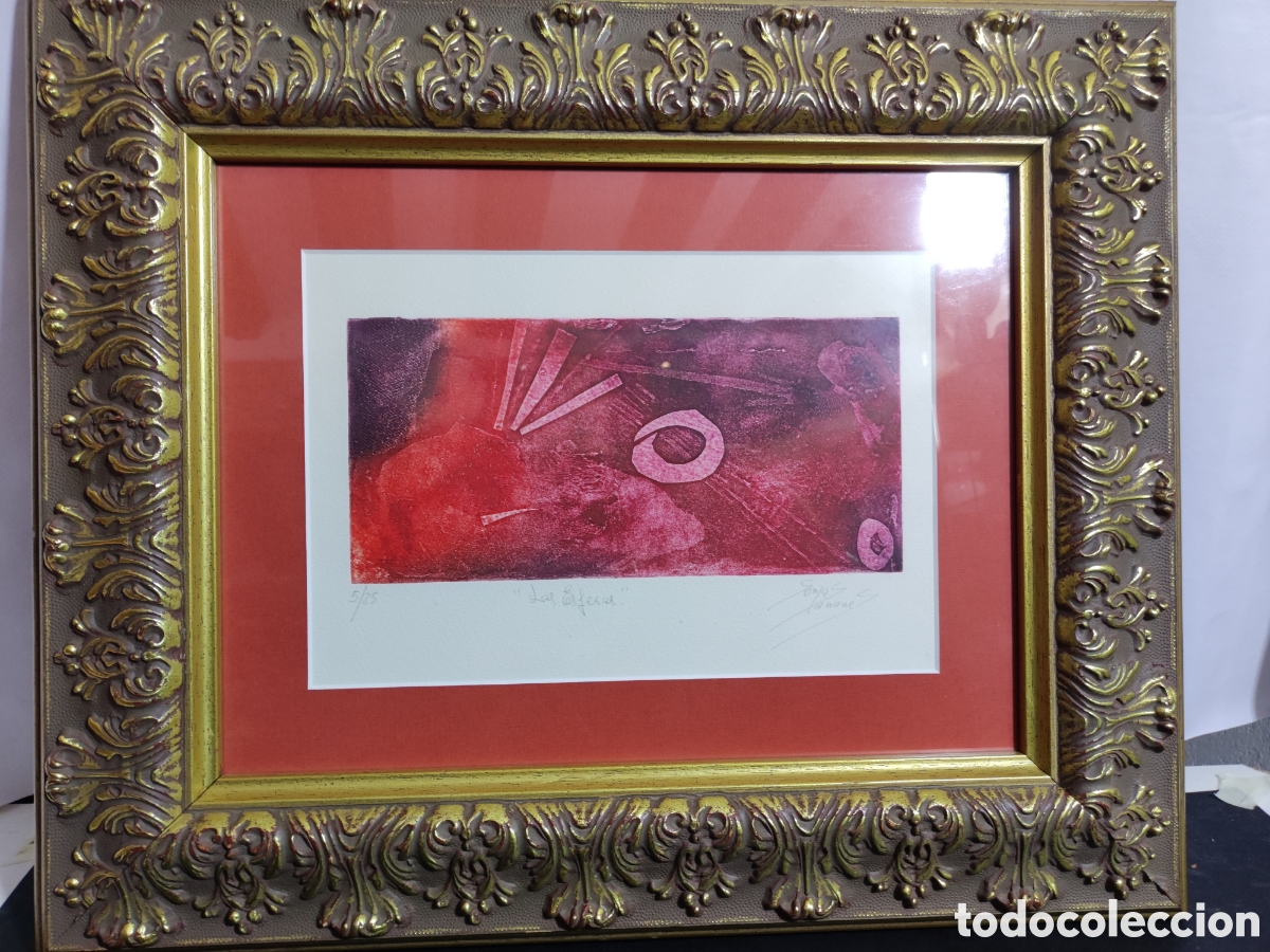 Arte: Litograf&iacute;a numerada y firmada - Foto 1