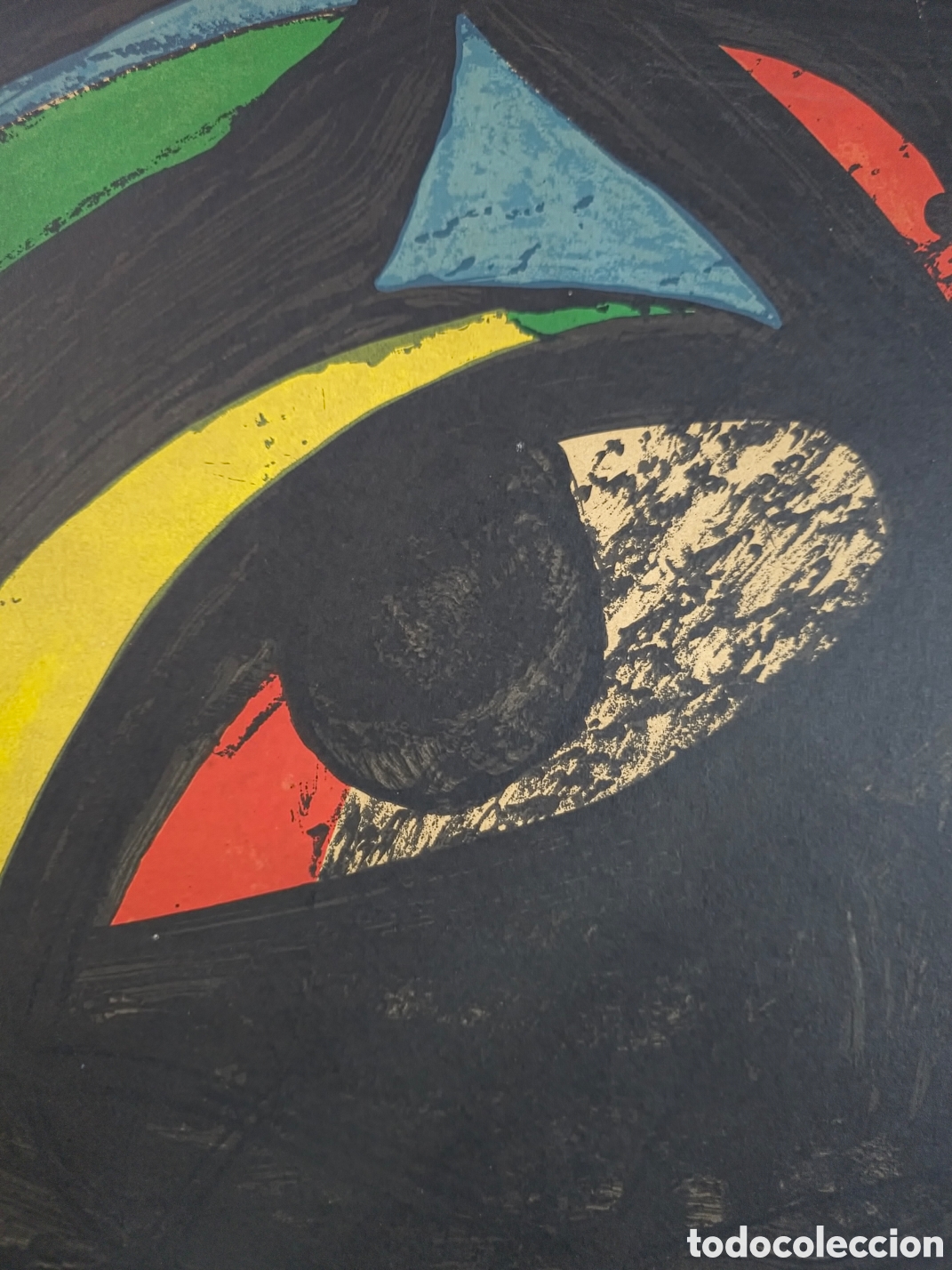 Arte: Litografia Joan Mir&oacute; impresion. - Foto 8