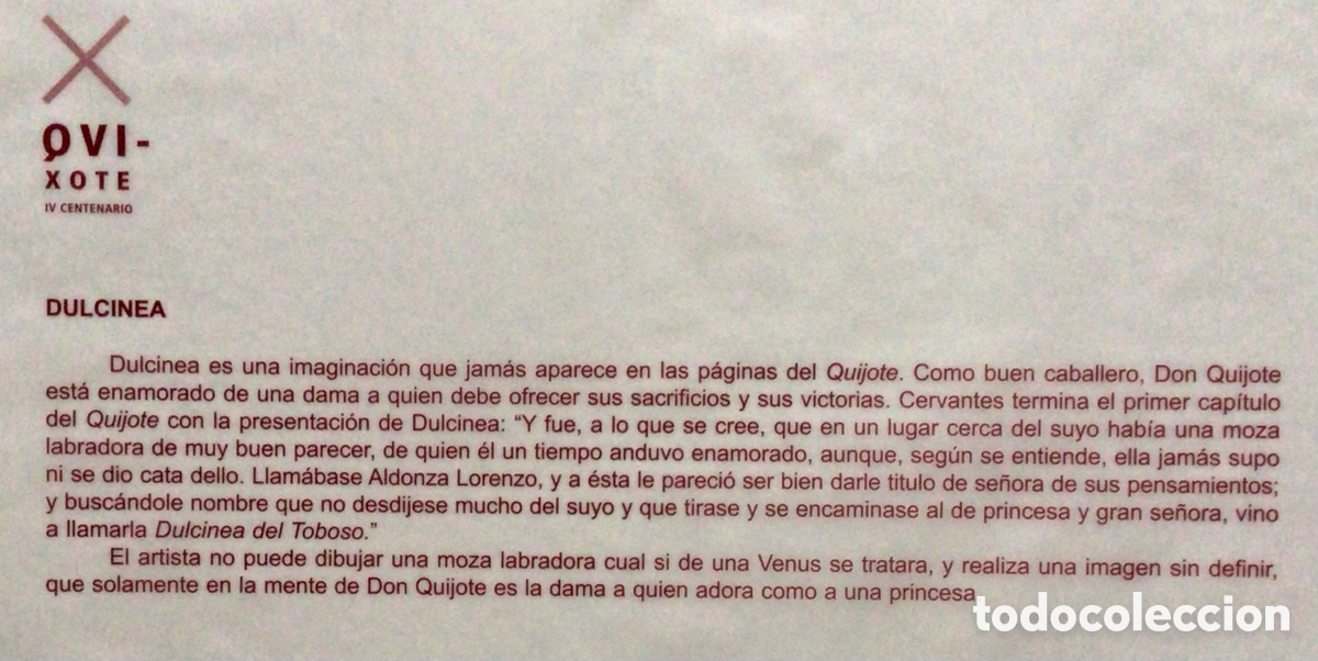 Arte: Litograf&iacute;a Dulcinea Subirachs - Foto 7
