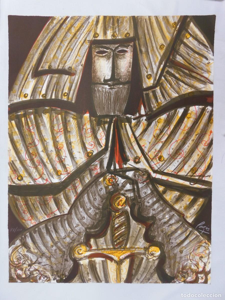 Arte: LITOGRAFIA SOBRE PAPEL - Foto 1