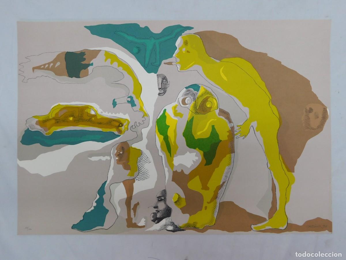 Arte: LITOGRAFIA SOBRE PAPEL - JORGE CASTILLO - Foto 1