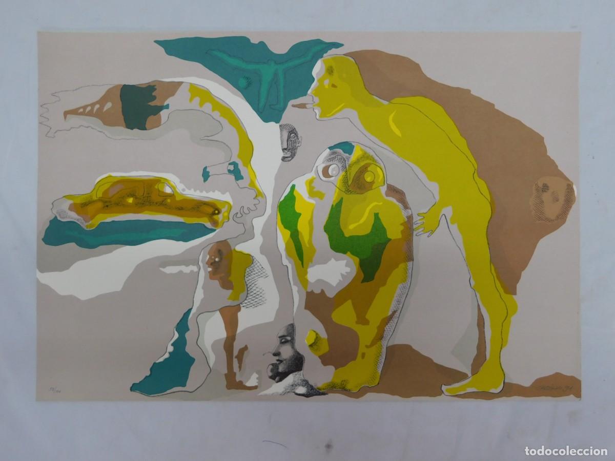 Arte: LITOGRAFIA SOBRE PAPEL - JORGE CASTILLO - Foto 2