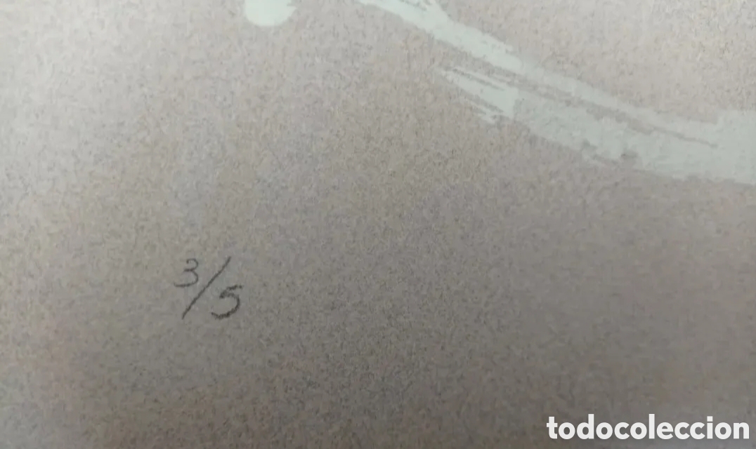 Arte: FIRMADA Y NUMERADA A MANO - Foto 4