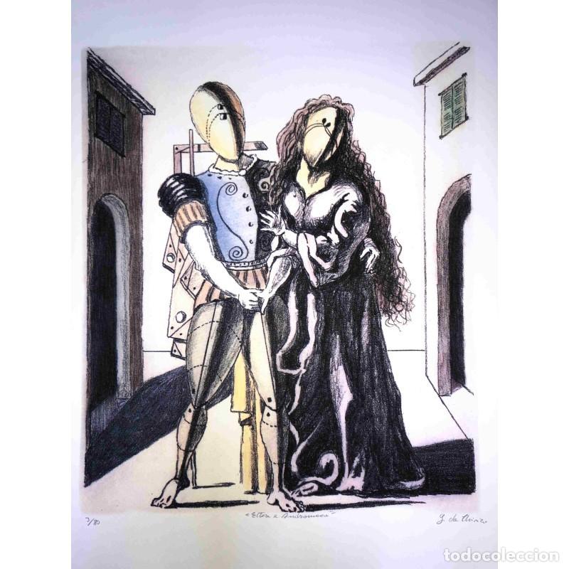 Arte: Giorgio Chirico.Litografia - Foto 2
