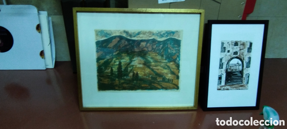 Arte: LITOGRAF&Iacute;A AVELLANEDA ENMARCADA - Foto 2
