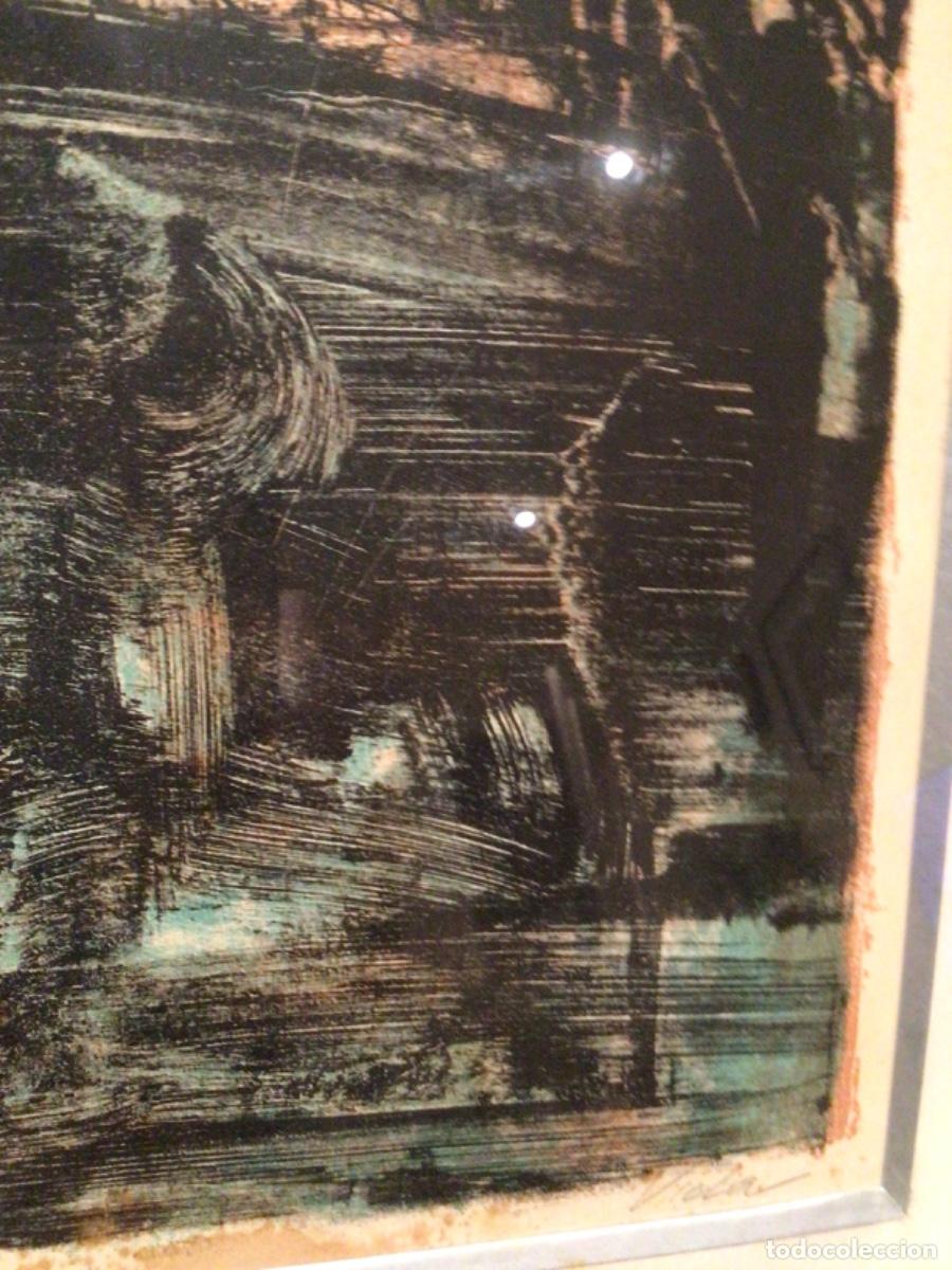 Arte: Litograf&iacute;a original Viola firmada. - Foto 7