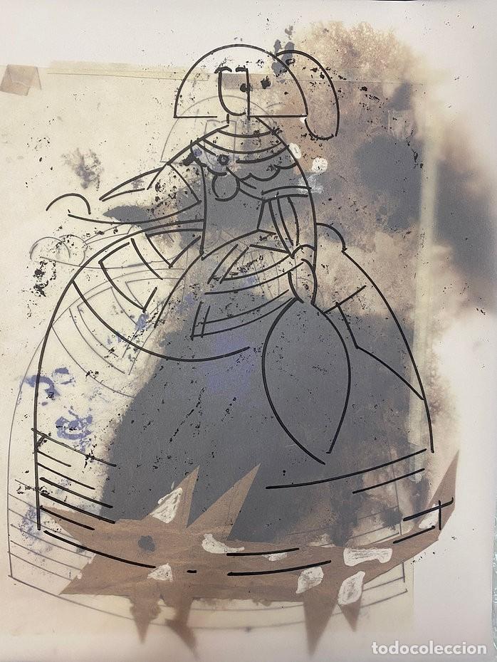 Arte: Manolo VALD&Eacute;S - Dancing notes on Las Meninas I (2000) - Foto 1