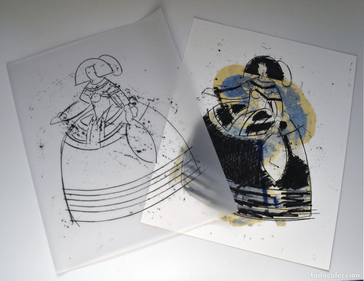 Arte: Manolo VALD&Eacute;S - Dancing notes on Las Meninas VII (2000) - Foto 4