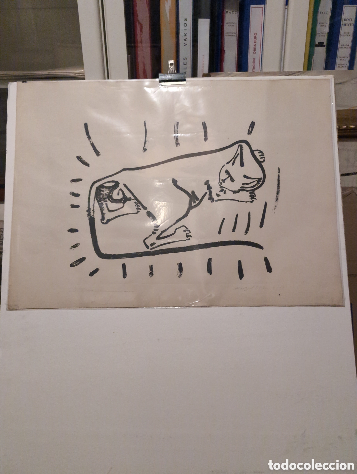 Arte: Litograf&iacute;a Carlos Bur&oacute; - Foto 1