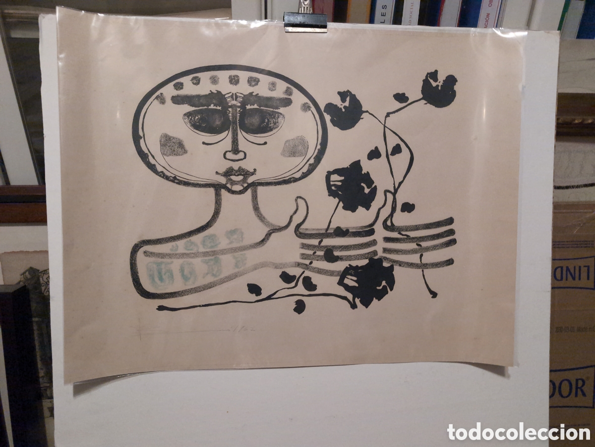 Arte: Litograf&iacute;a Carlos Bur&oacute; - Foto 1
