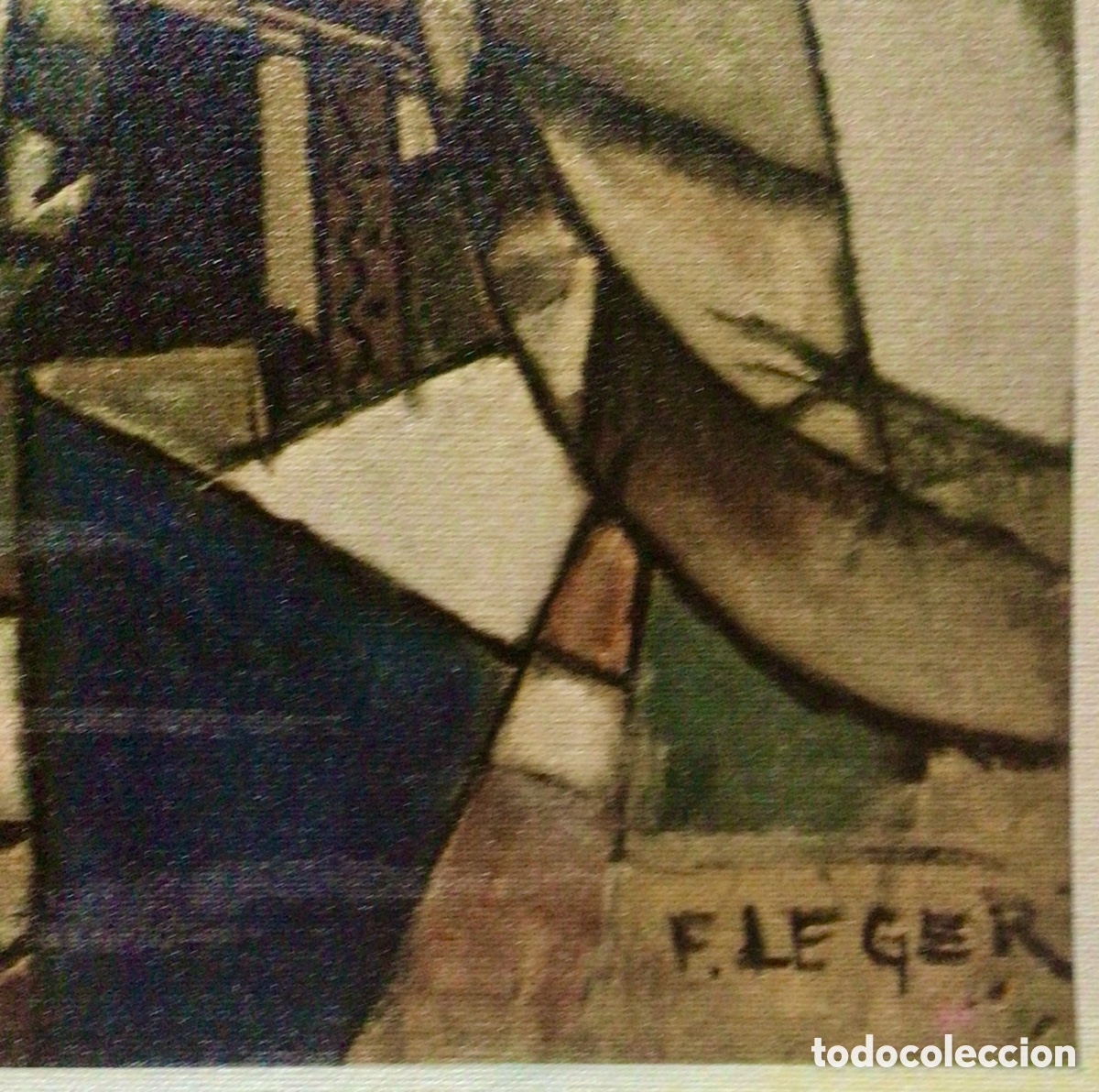 Arte: Litograf&iacute;a Fernand L&eacute;ger - Foto 5