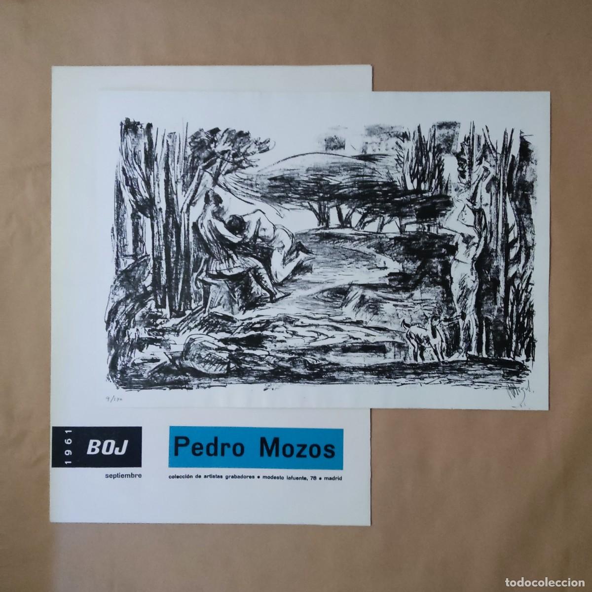Arte: Pedro Mozos - litograf&iacute;a edici&oacute;n boj - Foto 2