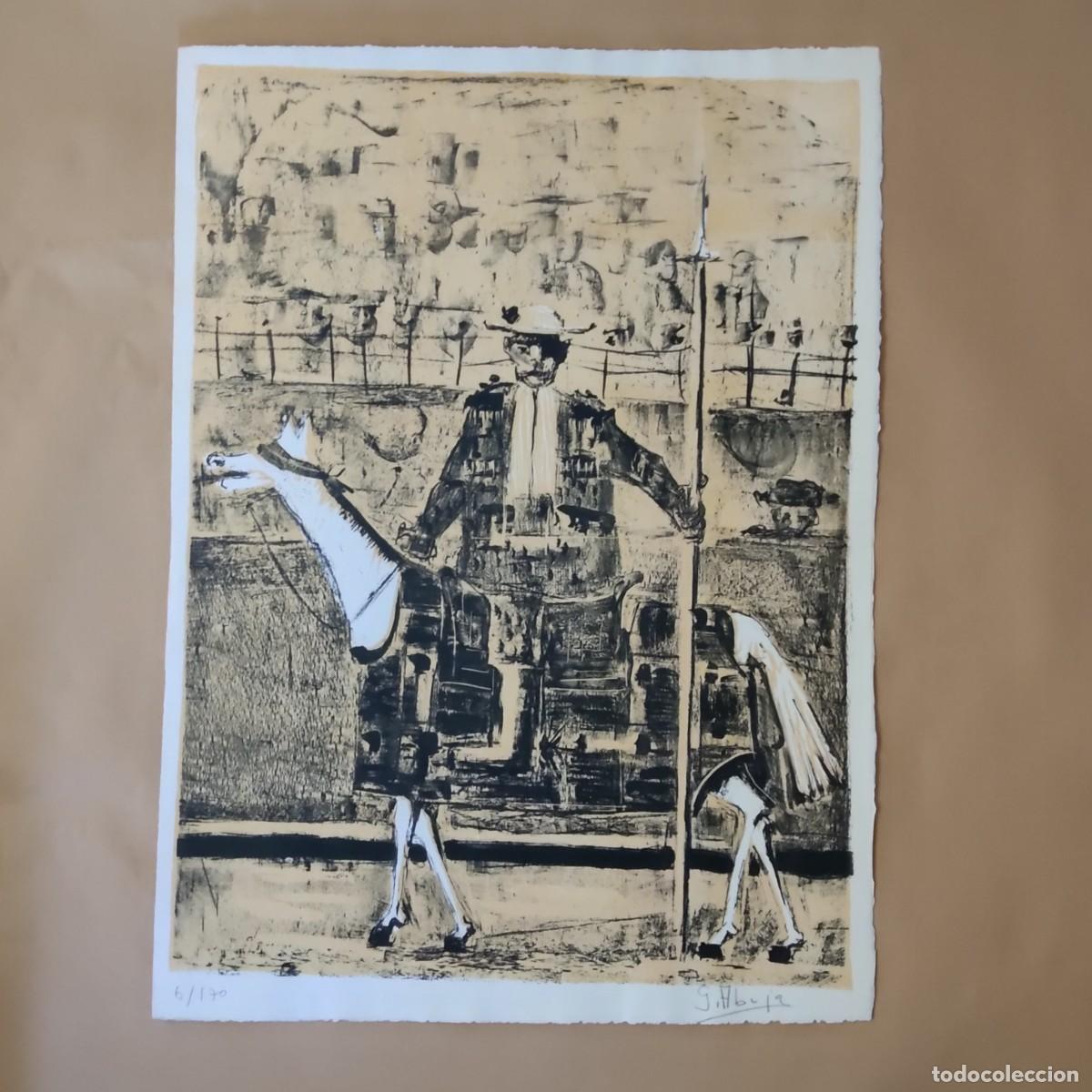 Arte: Abuja - litograf&iacute;a edici&oacute;n boj - Foto 1