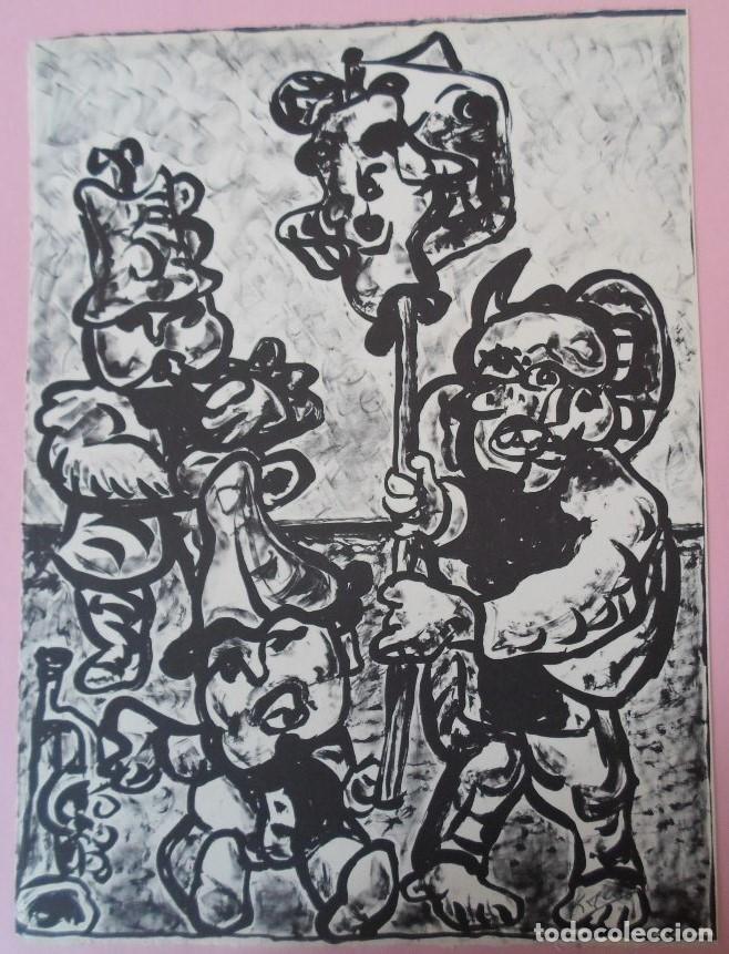 Arte: Jos&eacute; Otero Abeledo: Laxeiro (Lal&iacute;n Pontevedra 1908-1996) Litograf&iacute;a de 49x37 firmada l&aacute;piz y 147/195